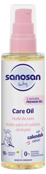 Изображение товара Масло детское Sanosan с экстрактом календулы, 100 мл
