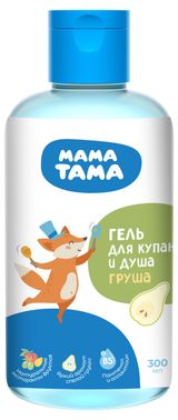 Изображение товара Гель для купания и душа детский «Мама Тама» Груша, 300 мл