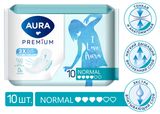 Изображение товара Прокладки женские Aura Premium Normal, 10 шт
