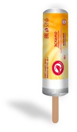 Изображение товара Мороженое пломбир АШАН Красная птица Эскимо в глазури, 80 г