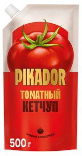 Изображение товара Кетчуп томатный Pikador, 500 г