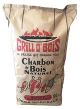 Изображение товара Уголь берёзовый Grill O' Bois для гриля, 7 кг