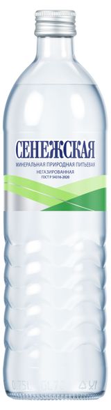 Изображение товара Вода питьевая «Сенежская» негазированная, 0,75 л