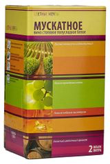 Изображение товара Вино «Долина» Мускатное белое полусладкое Россия, 2 л