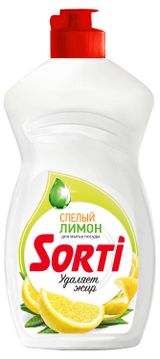 Изображение товара Средство для мытья посуды Sorti Лимон, 450 г