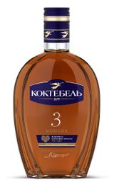 Изображение товара Коньяк «Коктебель» 3 года Россия, 0,375 л