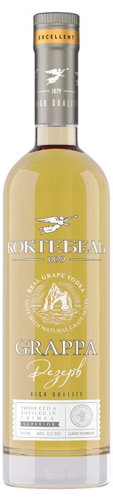 Изображение товара Граппа «Коктебель» Grappa Резерв Россия, 0,5 л
