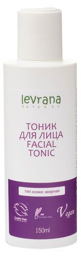 Изображение товара Тоник для лица Levrana для жирной кожи, 150 мл