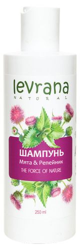 Изображение товара Шампунь для волос Levrana Мята и Репейник, 250 мл