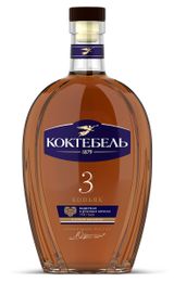 Изображение товара Коньяк «Коктебель» 3 года Россия, 0,5 л