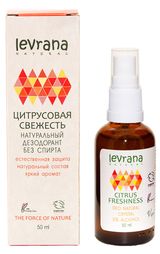 Изображение товара Дезодорант Levrana Цитрусовая свежесть натуральный, 50 мл