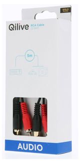 Изображение товара Кабель Qilive 2RCA, 5 м
