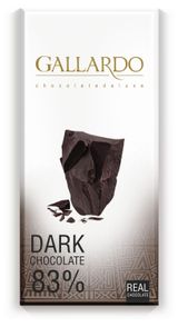 Изображение товара Шоколад горький Gallardo 83% Иран, 80 г