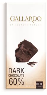 Изображение товара Шоколад горький Gallardo 60% Иран, 80 г
