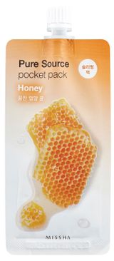 Изображение товара Маска для лица MISSHA Pure Source кремовая ночная с медом, 10 мл