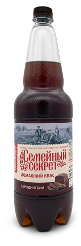 Изображение товара Квас «Семейный Секрет» Бородинский, 1,35 л