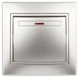 Изображение товара Выключатель одноклавишный Intro с подсветкой