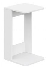 Изображение товара Стол журнальный белый, 35х35х62 см
