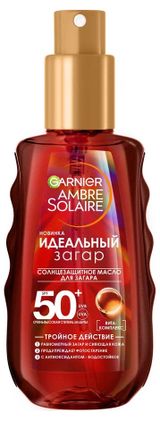 Изображение товара Масло-спрей для загара Garnier SPF 50, 150 мл