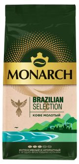 Изображение товара Кофе молотый MONARCH Brazilian Selection, 230 г