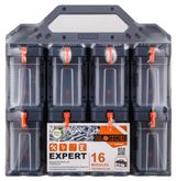 Изображение товара Органайзер для мелочей модульный Blocker Expert 16 модулей серо-оранжевый