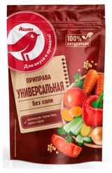 Изображение товара Приправа АШАН Красная птица Универсальная без соли, 75 г