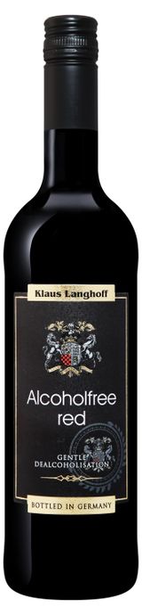 Изображение товара Вино безалкогольное Klaus Langhoff красное сладкое Германия, 0,75 л