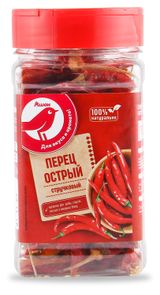 Изображение товара Перец красный АШАН Красная птица стручковый, 30 г