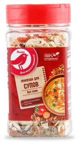 Изображение товара Приправа для супов АШАН Красная птица без соли, 100 г