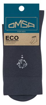 Изображение товара Носки мужские Omsa for Men Eco 409 Grigio scuro, размер 45-47