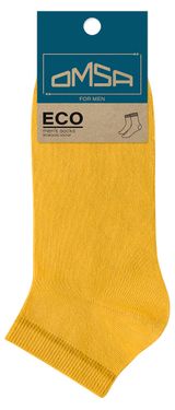 Изображение товара Носки мужские Omsa for Men ECO 402 Colors укороченный Giallo, р. 39-41