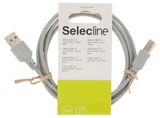 Изображение товара Кабель Selecline USB А-В, 1,8 м