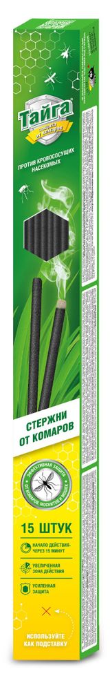 Изображение товара Стержень от комаров «Тайга», 15 шт