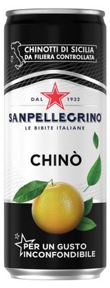 Изображение товара Напиток газированный Sanpellegrino Chino с экстрактом померанца Италия, 0,33 л