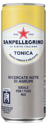 Изображение товара Напиток газированный Sanpellegrino Tonica с экстрактом цитрусовых Италия, 0,33 л