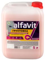 Изображение товара Грунтовка глубокого проникновения «Алфавит» Альфа, 5 л