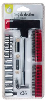 Изображение товара Набор отвертка + биты, 36 шт