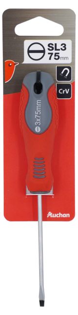 Изображение товара Отвертка АШАН Красная птица SL, 3х75 мм