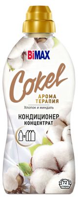 Изображение товара Кондиционер для белья Bimax Cokel Хлопок и миндаль, 1,8 л