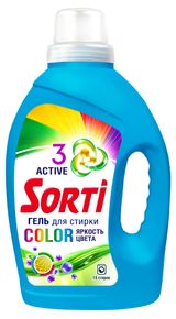 Изображение товара Гель для стирки Sorti color, 1,2 л