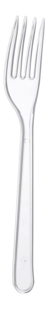 Изображение товара Набор одноразовых вилок Actuel прозрачные 17 см, 20 шт