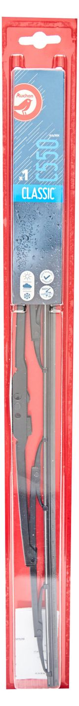 Изображение товара Щетка стеклоочистителя АШАН Красная птица каркасная, 550 мм