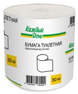 Изображение товара Туалетная бумага «Каждый день» 1 слой, 1 рулон
