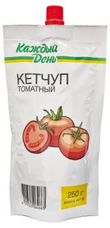 Изображение товара Кетчуп «Каждый день» Томатный, 250 г