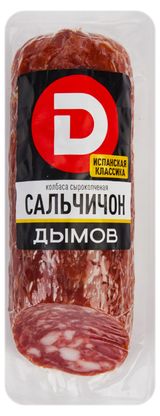Изображение товара Колбаса сырокопченая «Дымов» Сальчичон полусухая, 260 г