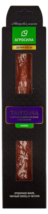 Изображение товара Колбаса куриная сыровяленая «Агросила» Казылык Тантана с чесноком из курицы халяль, 170 г