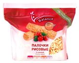 Изображение товара Палочки рисовые Lope Lope с клюквой на фруктозе постные без дрожжей, 70 г