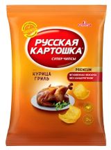 Изображение товара Чипсы «Русская картошка» Курица гриль, 200 г