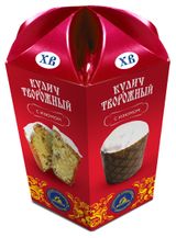 Изображение товара Кулич пасхальный «Самарский хлебозавод №5» Кекс творожный с изюмом, 330 г