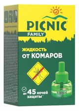 Изображение товара Жидкость от комаров Picnic Family 45 ночей, 30 мл